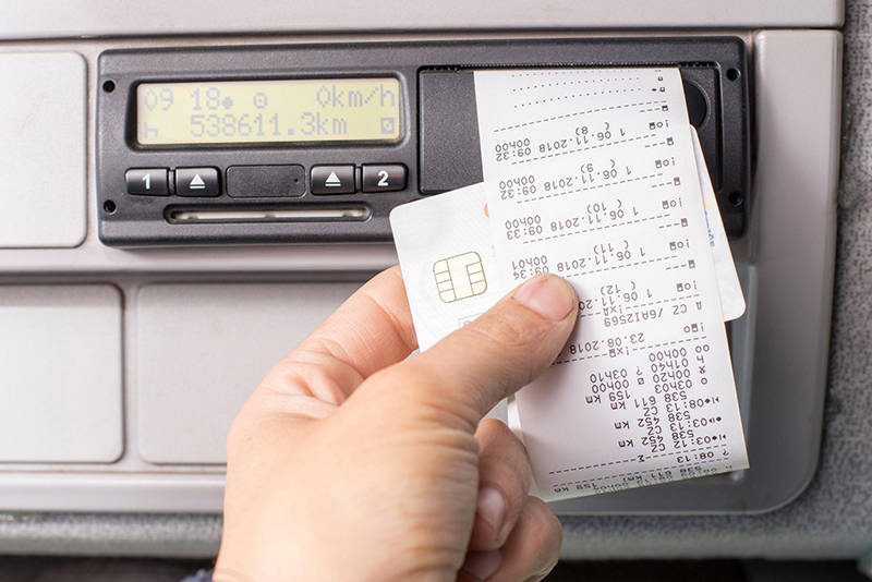 Tachograph-Verstosskategorien: leicht, schwer, sehr schwer und schwerst